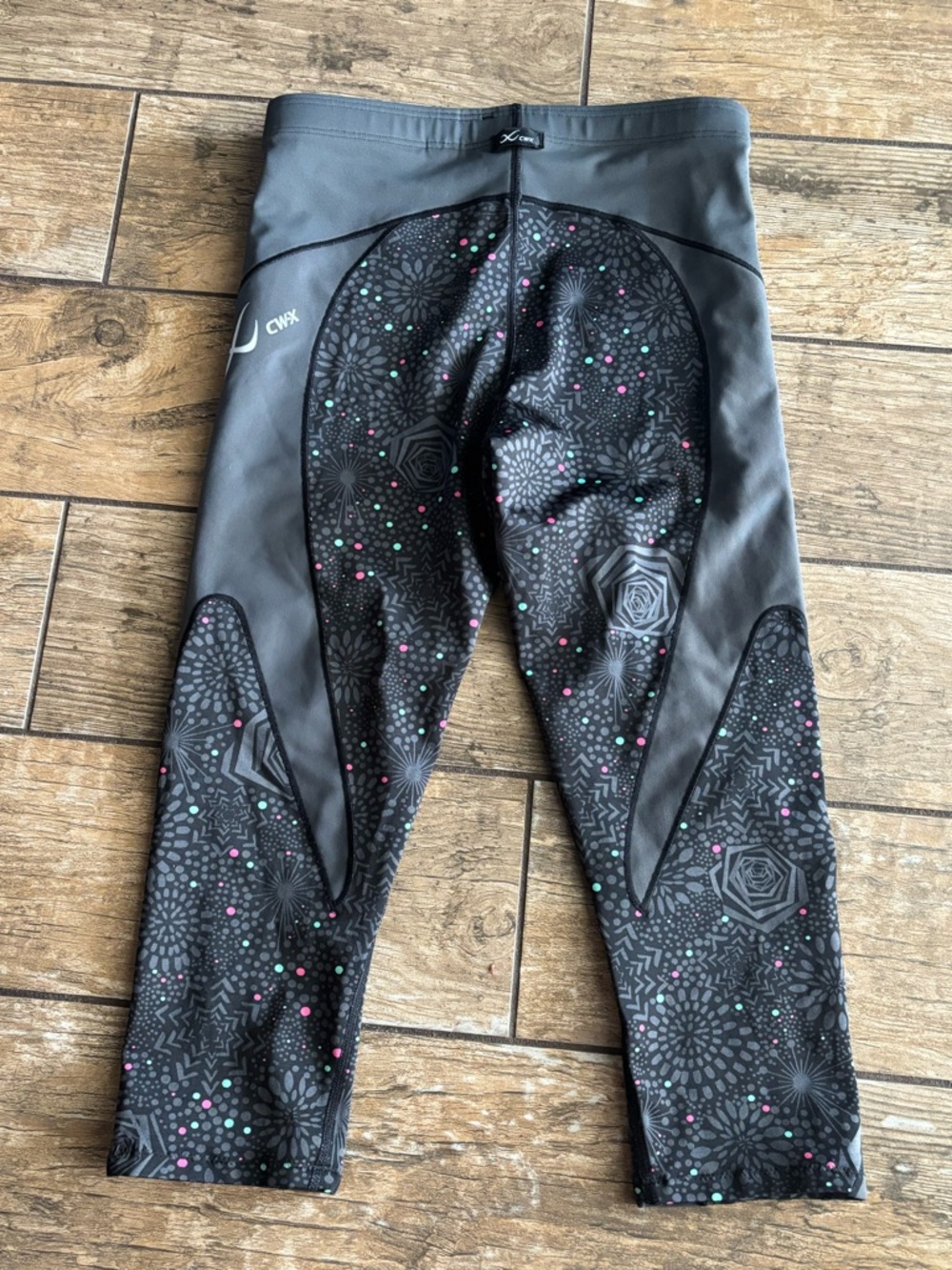 CW-X Stabilyx Joint Support compression workout leggings Sz Large L - Picture 3 of 5